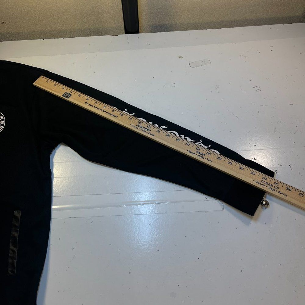 Unbranded BLACK HORSESHOE LOGO ZIP UP TRACK JACKET Sz Mens XL - Picture 16 of 16